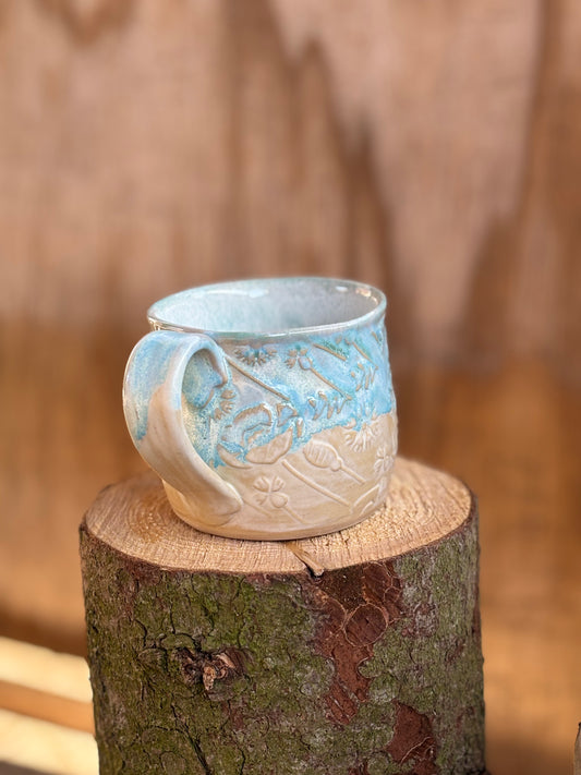 Alabaster Blue Mug - AnnaPoloDesign