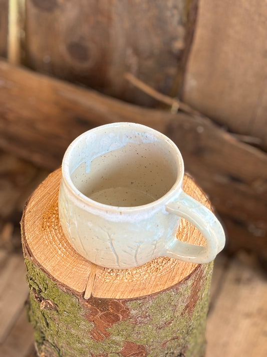 Blue Plants Mug - AnnaPoloDesign