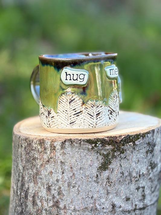 Hug Me Hedgehog Mug - AnnaPoloDesign