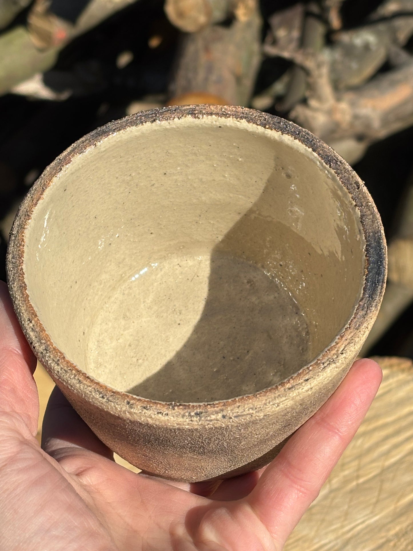 Small Round Flower Pot with Big Heart - AnnaPoloDesign