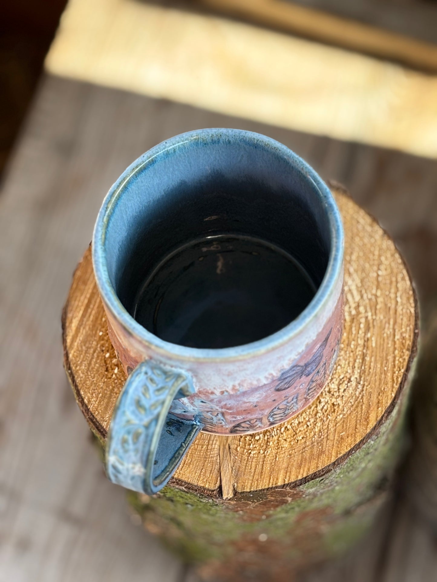 Pink Butterfly Mug - AnnaPoloDesign