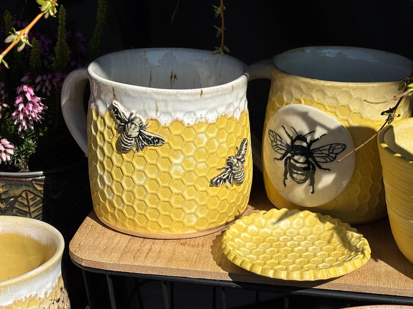 Bee Happy Hive Mug - AnnaPoloDesign