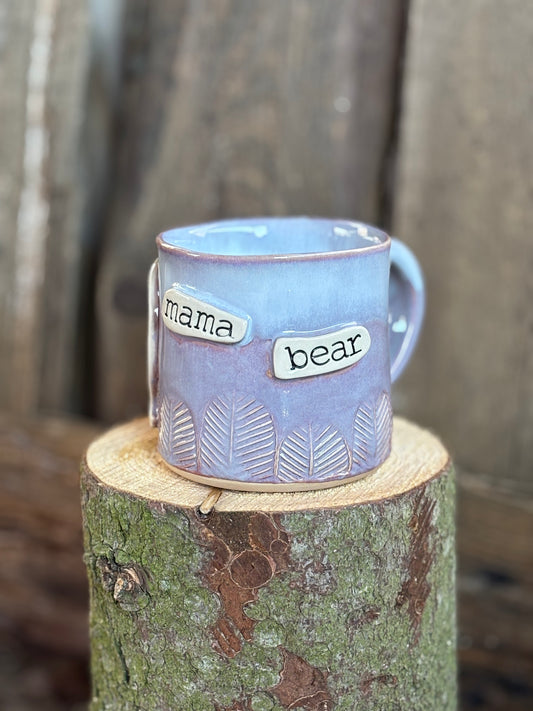 Mama Bear Violet Mug - AnnaPoloDesign