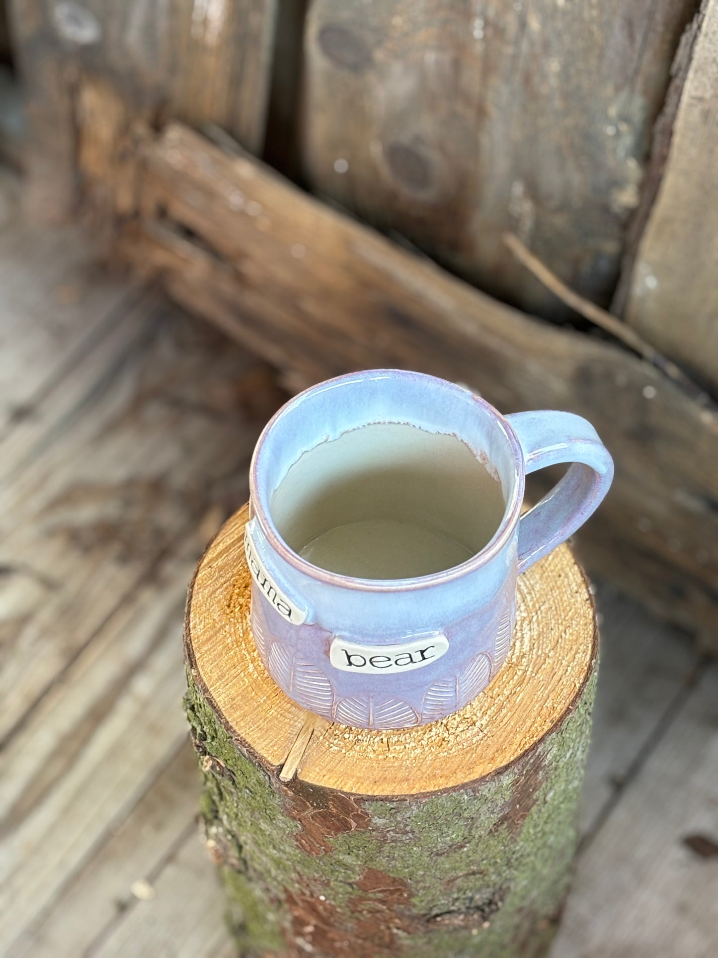 Mama Bear Violet Mug - AnnaPoloDesign