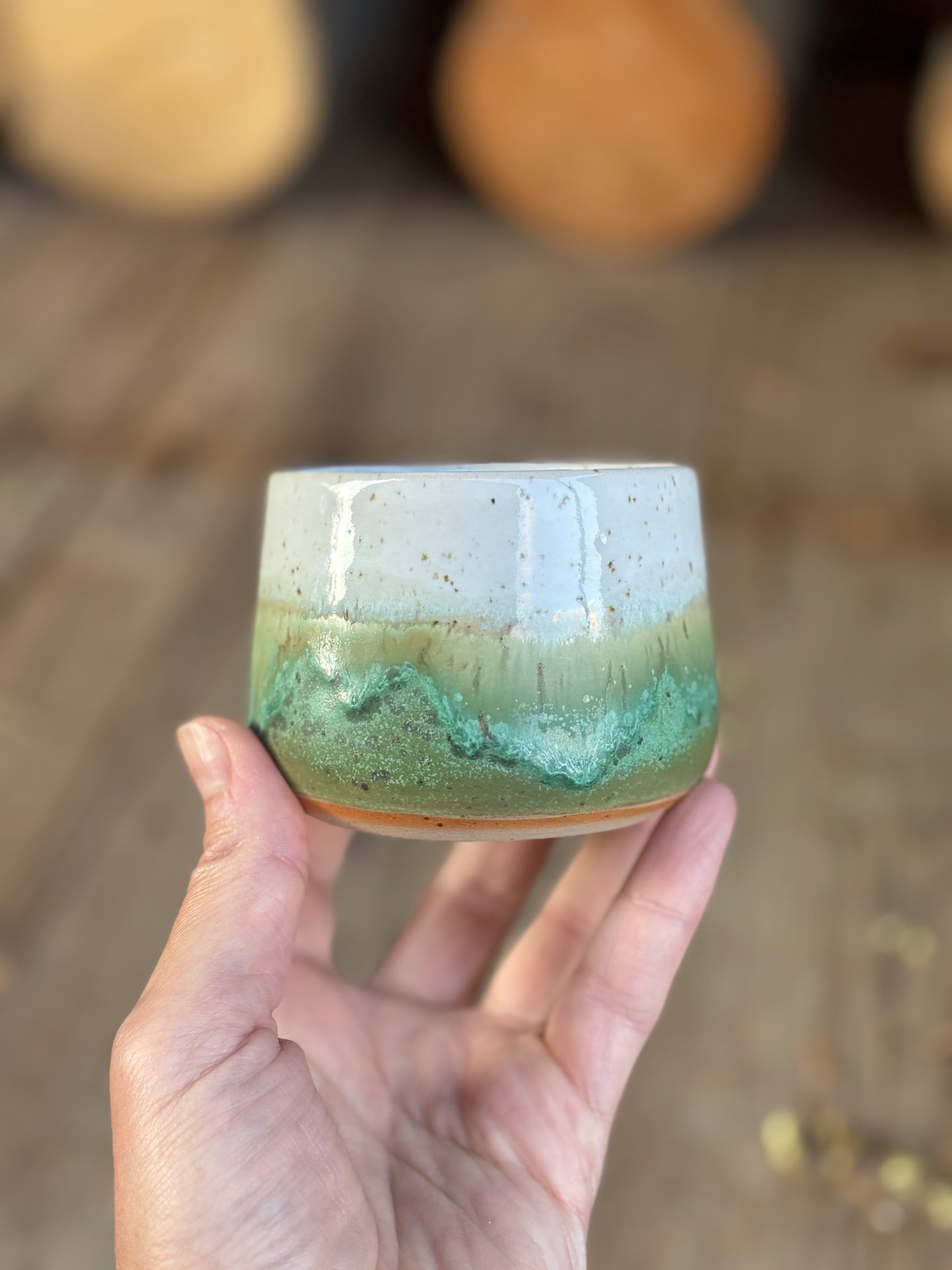 Handleless - Satin Patina Cup