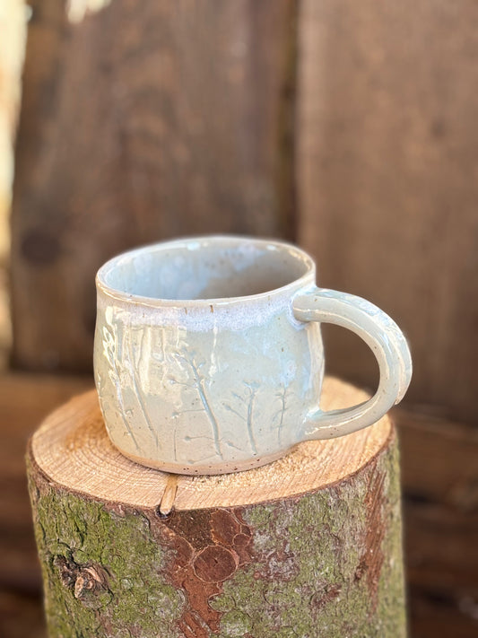 Blue Plants Mug