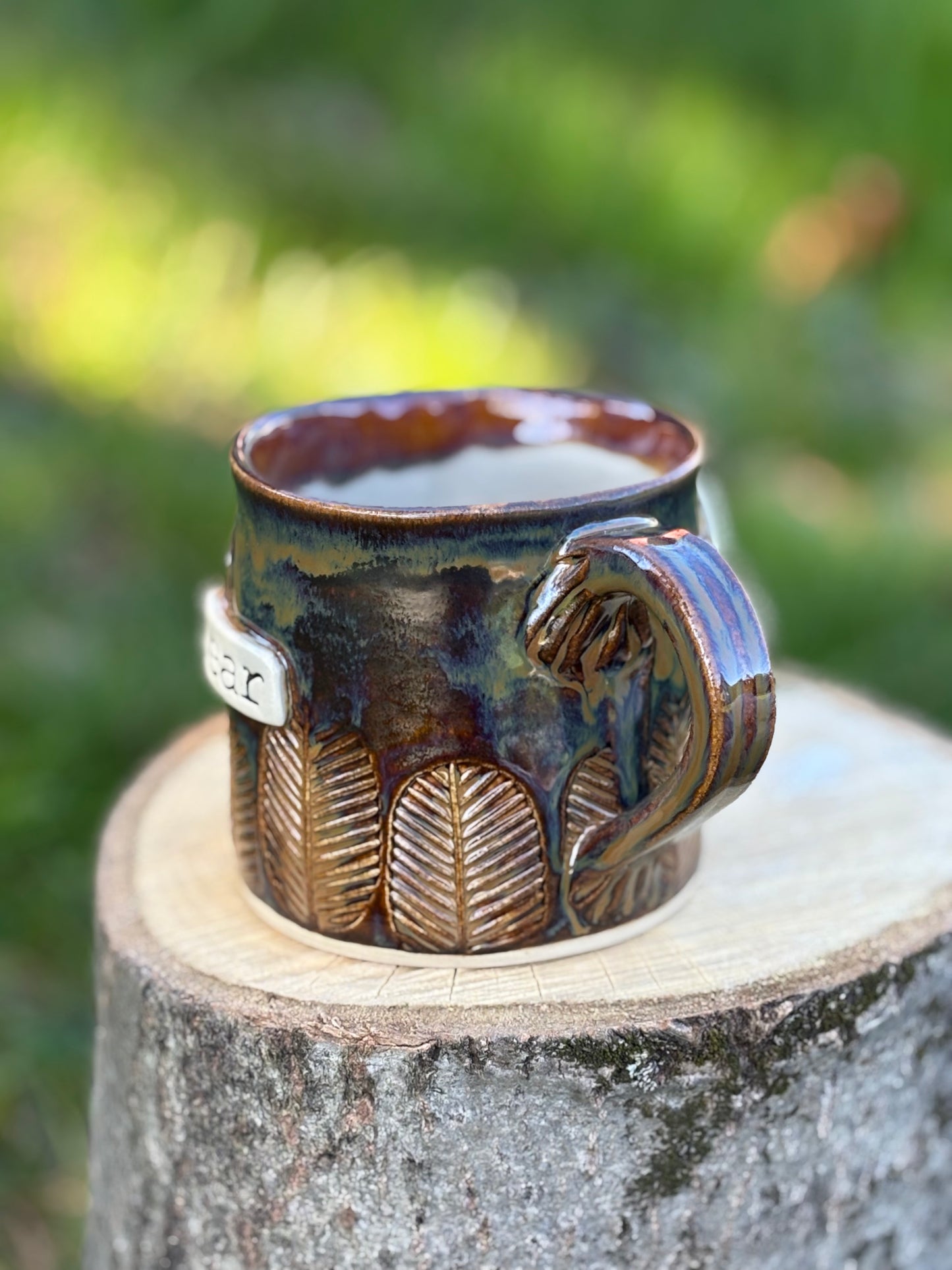 Papa Bear Brown Mug