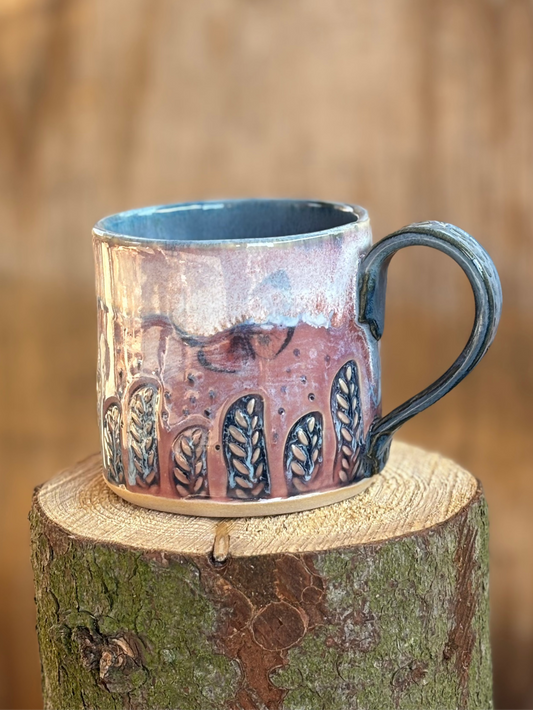 Pink Butterfly Mug