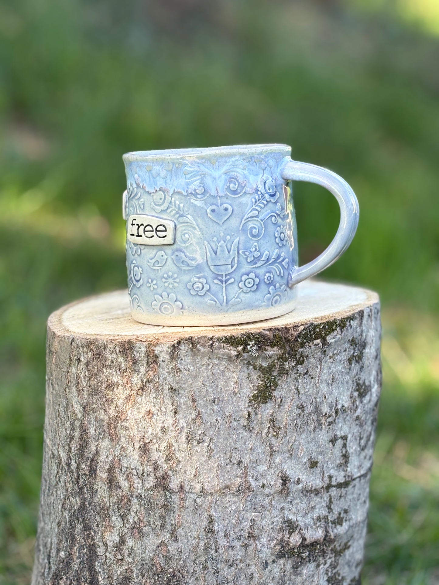Stay Free Squirrel Mug