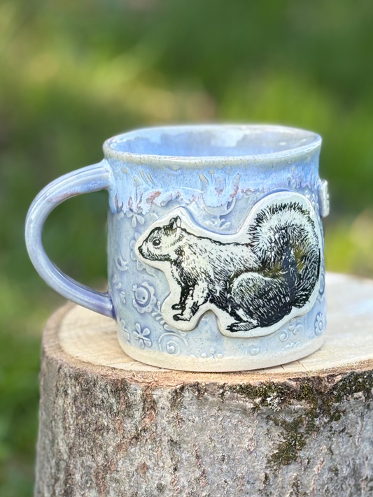 Stay Free Squirrel Mug