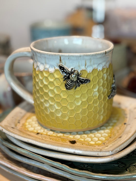 Bee Happy Hive Mug