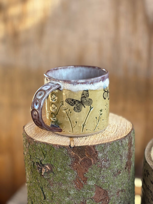 Yellow Butterfly Mug